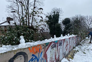Week 5: Part 5 and photos of a snowy London