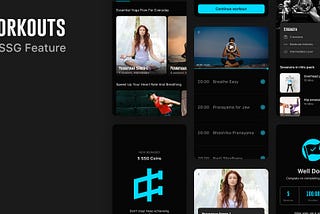 “Workouts”-A StepSetGo Feature (UI/UX case study)