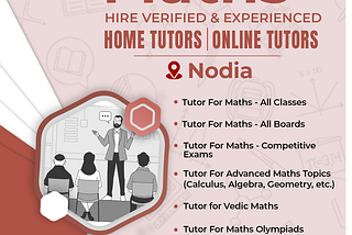 Home and Online Maths Tutoring Services in Noida — Perfect Tutor
