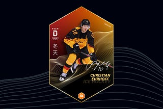 Next NFT Drop: Hockey Superstar Christian Ehrhoff - Sun, 13.02.22, 5am PT | 8am ET | 2pm CET