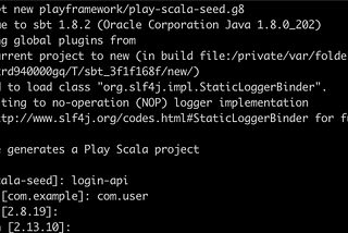 Developing RestAPI using Scala Play Framework