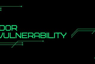 IDOR: a simple and very dangerous vulnerability