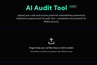 Introducing Hashlock’s AI Audit Tool