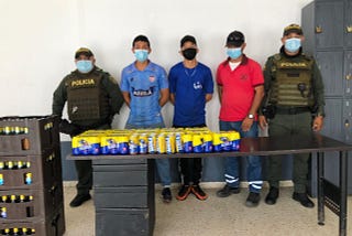 En operativo se incauta cargamento con bebidas alcohólicas en Baranoa