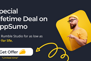 Rumble Studio launches Lifetime Deal on AppSumo