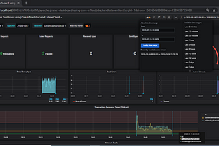 Jmeter Integration with InfluxDB and Grafana for real time monitoring