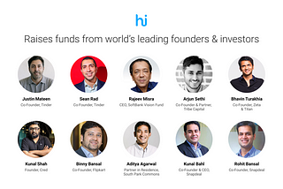 Hike raises capital from World’s Most Iconic Product Builders & Investors