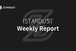 [Week8, 2023] ISTARDUST Weekly Report