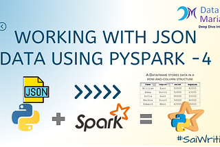 Working with JSON data structure using PySpark series -4