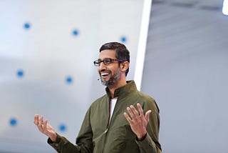 Sundar Pichai launches Google Duplex at Google I/O 2018