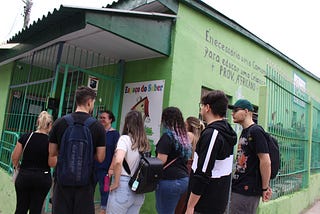 Com estudantes da arquitetura, UNIDA faz visita em escola infantil do bairro Mario Quintana