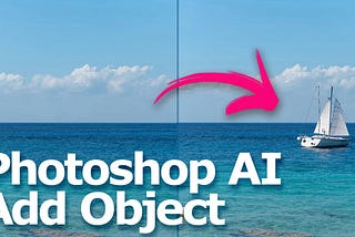 Photoshop AI ジェネレーティブ フィルを使用してオブジェクトを追加する