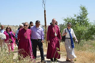 Archbishop of Canterbury visits the Holy Land