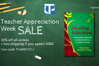 Teacher Appreciation Week Discount on Our New Book!