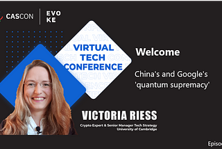 My keynote “China’s and Google’s ‘quantum supremacy’: The Entire Keynote” is out on Youtube🎤📢✨