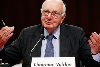 Paul Volcker, Anti-Populist