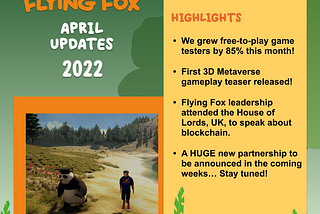 Flying Fox: April Updates 2022