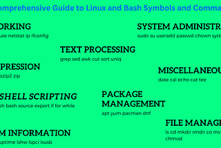 Powering Up Your Command Line Skills: A Complete Guide to Bash and Linux Symbols and Commands