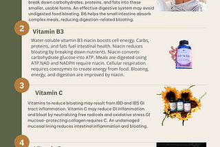 Vitamins and Bloating: Digestive Wellness Nutritional Secrets