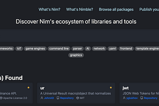 Supply Chain Security: Hacking Nimble Packages