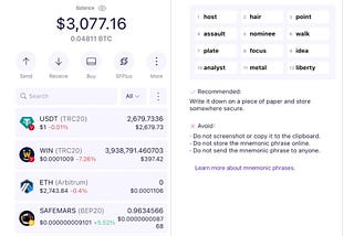 how can withdrawl my 3077 USDT From. safepal wallet to binance please help me