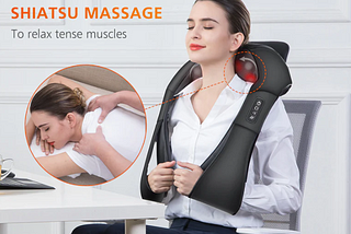 Relaxation with Robo Fingertips: Snailax Shiatsu Deep Kneading Massage Reviews