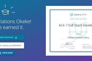 My Alx-T|Udacity Full Stack Web Developer Series — Part 4