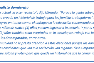 Prima la desinformación entre la comunidad para las elecciones