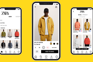 Case Study: Redesigning the Zara app as stunning as their outfits