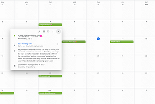 Cheerlink made a marketing calendar 📅 for Shopify Store Owners!