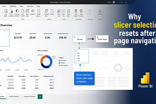 Why Slicer Selection Resets After Page Navigation in Power BI: Root Causes, Fixes, and Reliable…