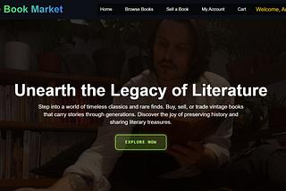 Vintage Book Market: A Next-Gen Platform for Buying and Selling Pre-Loved Books