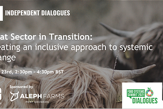 Food Systems Summit Dialogue: Meat Sector in Transition