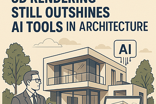 Why Expert-Driven 3D Rendering Still Outshines AI Tools in Architecture