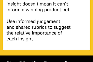 How much insight evidence is enough?