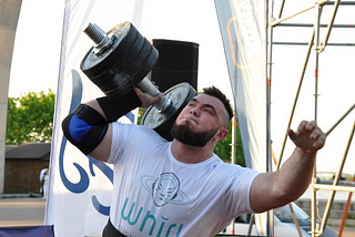 WHIRL выступил партнером чемпионата Украины по стронгмену 2018
