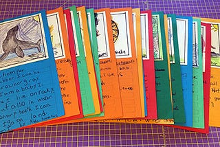 image of handmade children’s books