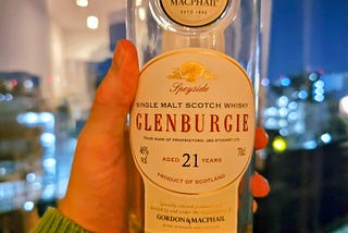Scotch Whisky Review: Glenburgie 21 Year Old Gordon & MacPhail / 46%