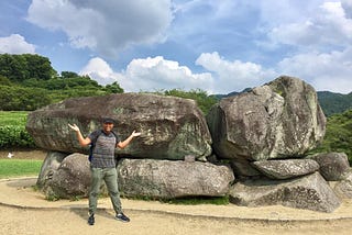 Visiting Giant Stone Structures in Asuka, Japan
