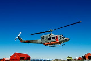 Helicópteros antárticos