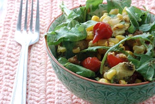 Pan Roasted Corn Salad