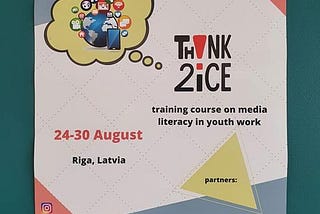 Think 2ice: training course on media literacy in youth work