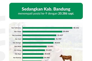 Sapi asal Kab. Bandung jadi hewan kurban Pak Jokowi, Bagaimana kondisi sapi di Jabar?