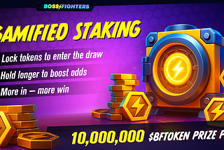 🎮 Introducing Gamified Staking