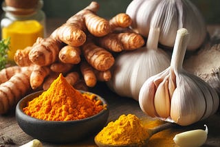 Unlocking the Natural Wonders: Turmeric and Garlic for Skin Health