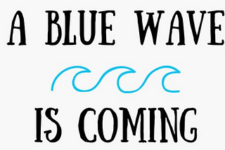 🔵 Here are Blue Dots for The Blue Wave 🔵