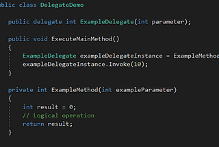 C# interview prep 1 — Delegates vs Events