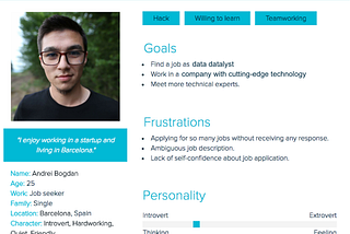 UX / UI Design Case study — Techmatch app: integrates all opportunities for junior people looking…