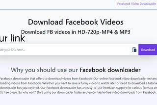 Enjoy Facebook on Your Terms: Download Online for Offline Viewing