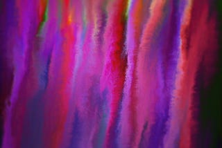 An abstract colorful painting